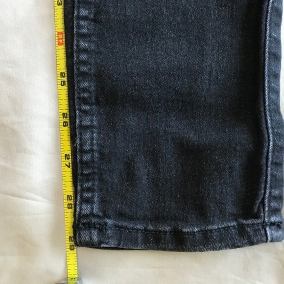 High Rise Black Jeans Size 26 - Picture 5 of 6